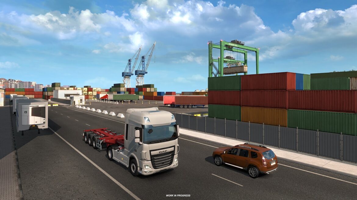 ETS 2 Iberia DLC için Portekiz ve İspanya’daki deniz limanları hakkında