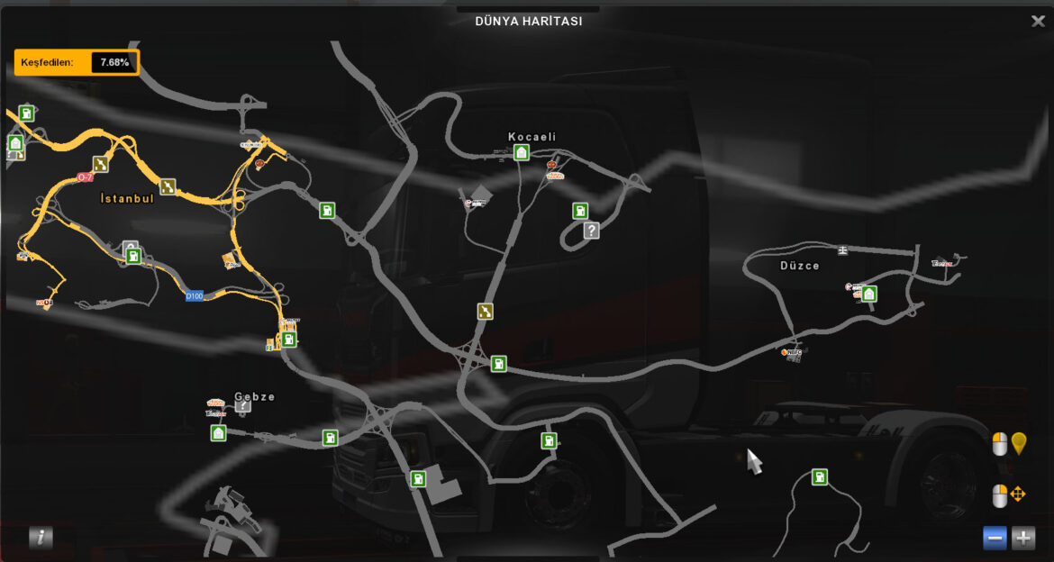 ETS 2’nin Yeni Türkiye Harita Modu “Onal Map v1.1” yayımlandı