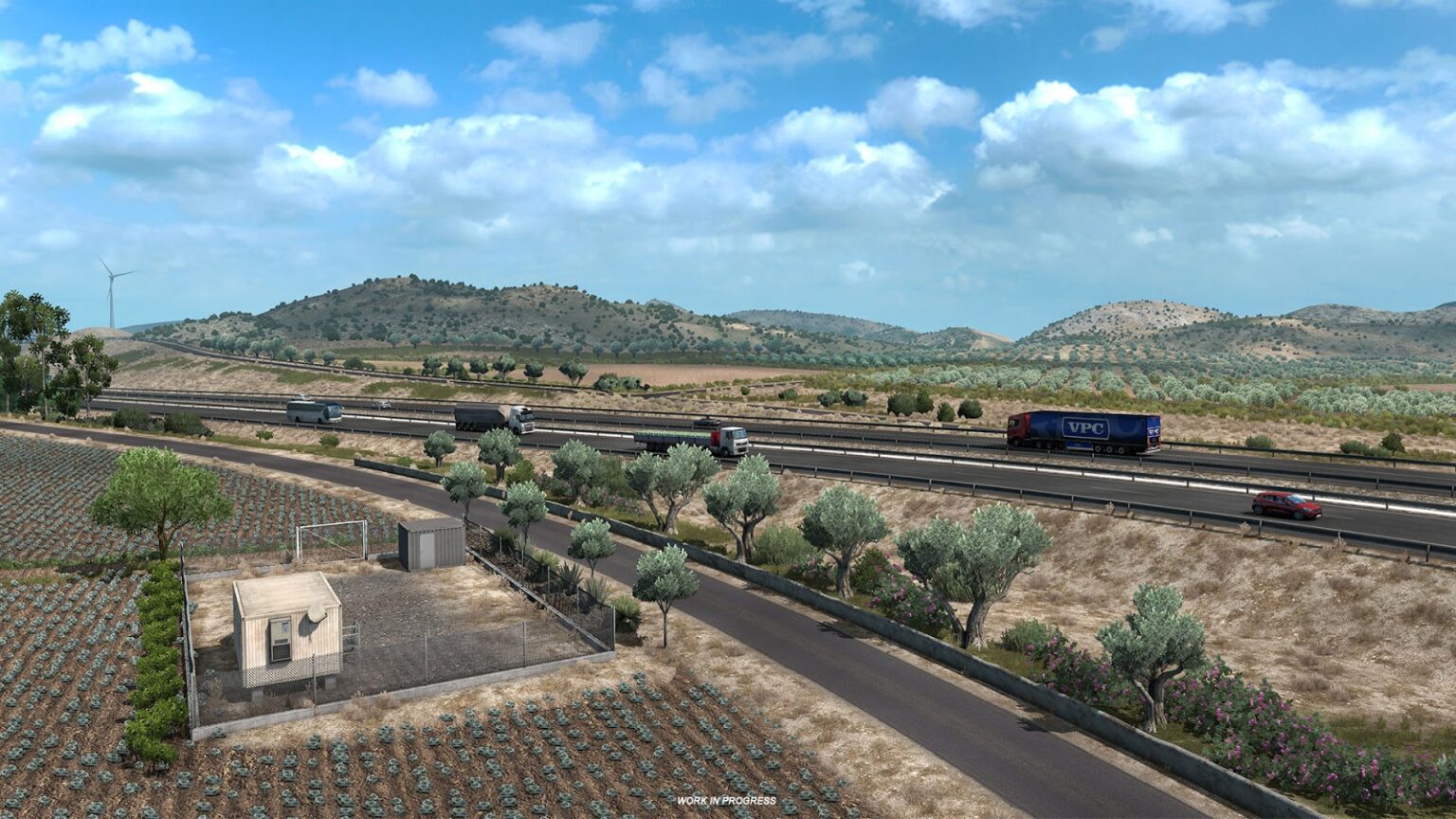 ETS 2 Iberia DLC İspanya'nın zeytin ve zeytinyağı üretimine odaklanan