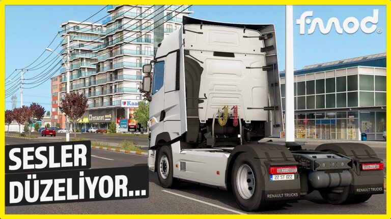 Sesler Düzeliyor… 1.37’ye yeni güncelleme çıktı! ETS 2 FMOD