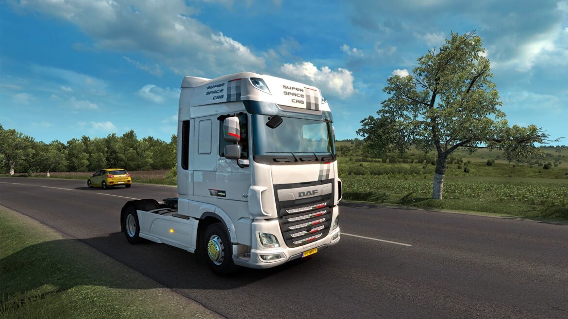 ETS 2 için 10 Bin Kişiye DAF XF Tuning Pack DLC’si veriliyor!