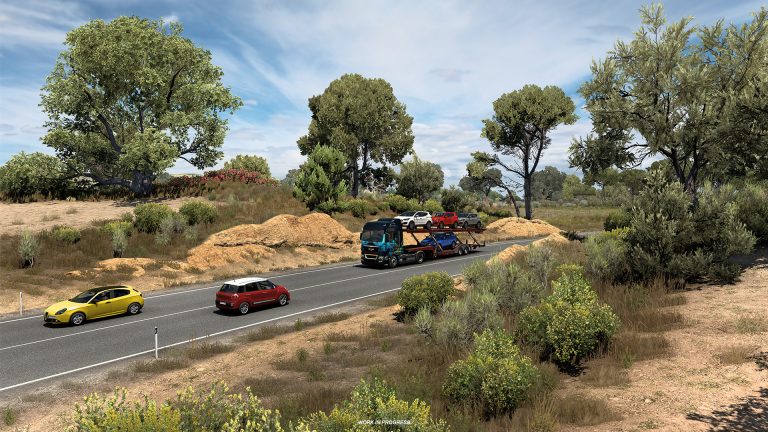 ETS 2 Iberia DLC’sinin kayaları ve bitki örtüsü tanıtıldı! 100’den fazla kaya çeşidi geliyor…