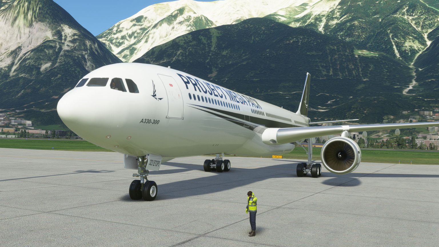 Microsoft Flight Simulator Airbus A330 300 Eklentisi Project Mega