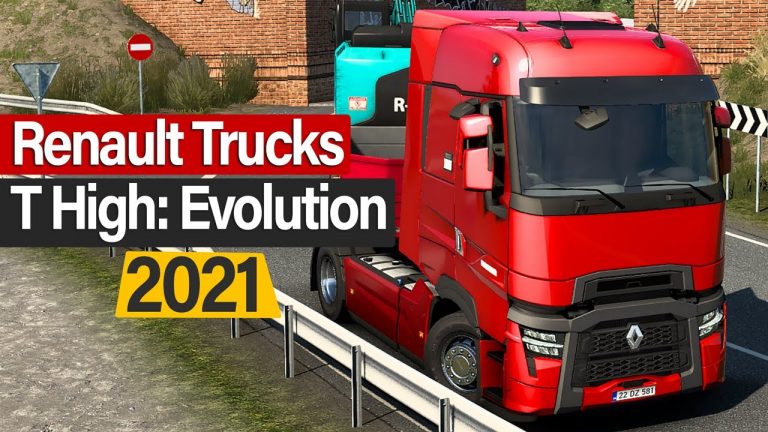 ETS 2’de bir ilk! 2021 model Renault Trucks T High: Evolution aynı gün geldi! [video]