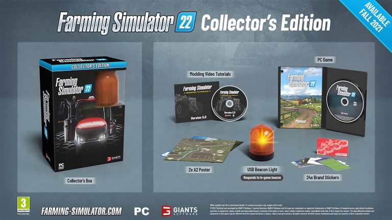 Farming Simulator 22 Koleksiyoncu Sürümü içerikleri ve yeni traktörler ortaya çıktı!