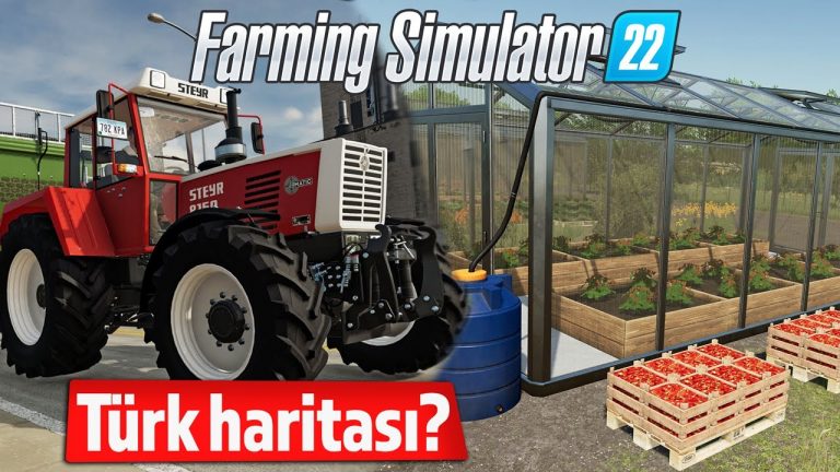 Farming Simulator 22 için Türk haritası? Seracılık, Arıcılık, Hayvancılık özellikleri… (video)