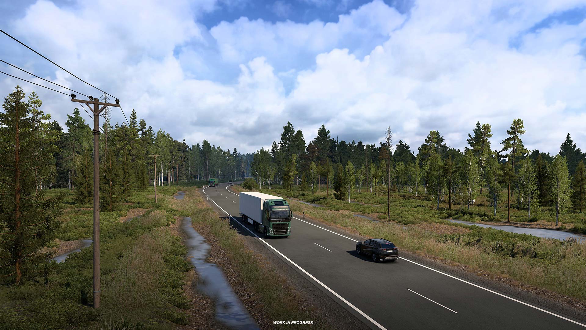 ETS 2 – Nordic Horizons DLC’si için İskandinav ormanlarından görüntüler paylaşıldı